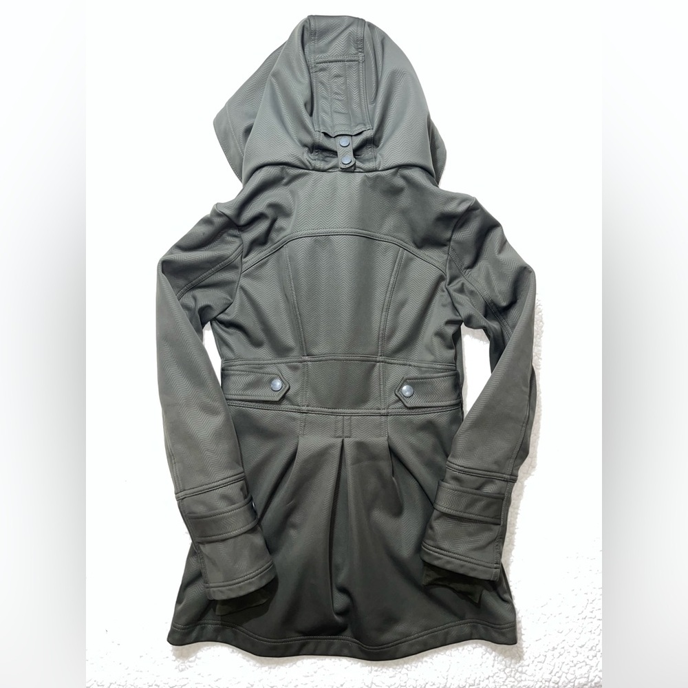 Zella Olive Green Hooded Winter Jacket Women’s XS - Picture 2 of 6